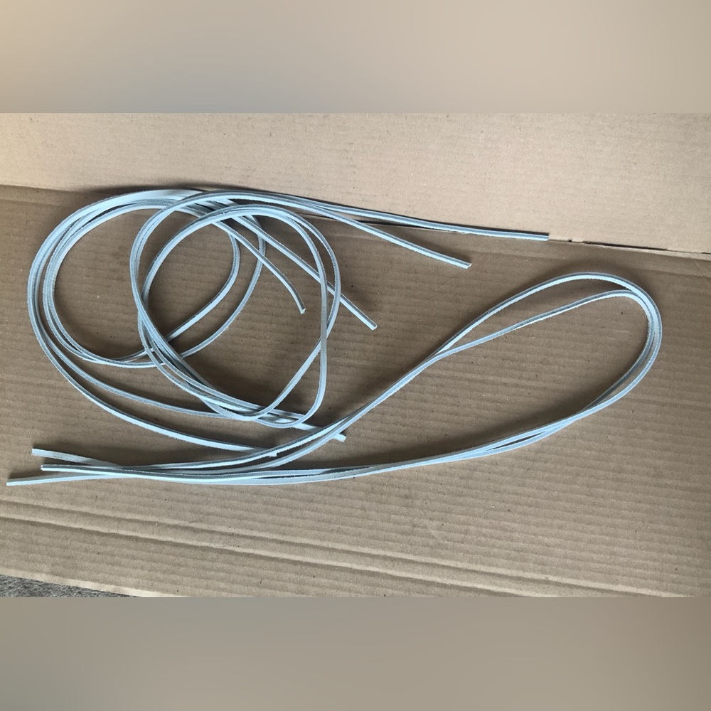 BUNDLE BONANZA. 3 pr. Cowhide leather shoe laces.